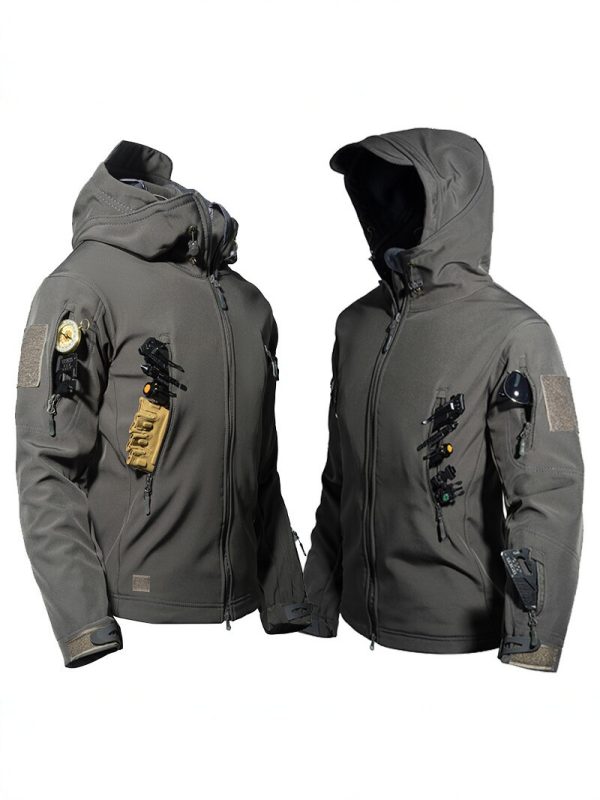 Áo khoác nam softshell chiến thuật chống gió chống nước