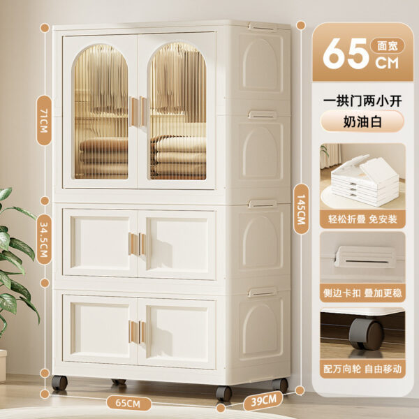 Tủ quần áo trẻ em gấp nhiều tầng