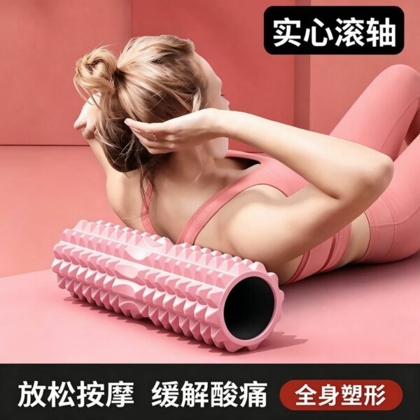 Foam roller dáng trăng khuyết và răng nổi