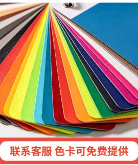 Da PU vân dầu sáp khổ 137 cm, dày 1,6 mm
