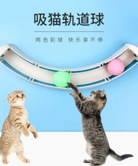 Bàn xoay bóng và cần câu cho mèo