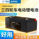 Bộ pin LiFePO4 xe ba bánh 60 V mã 35 A kèm sạc