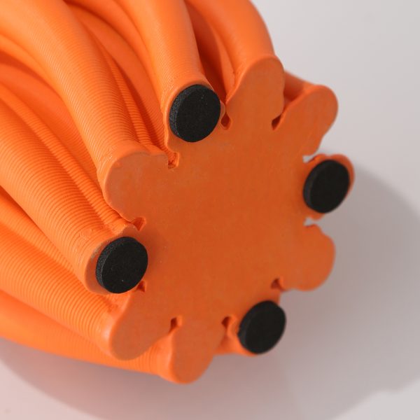 Bình hoa gốm vân xoắn tạo hình 3D