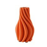 Bình hoa gốm vân xoắn tạo hình 3D