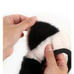 Bọc vô lăng lông mềm tai mèo hai dáng