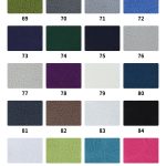 Vải nỉ polar fleece 75D–150D nhiều định lượng