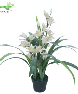 Cây Hoa Lan Giả Ba Cành 80 cm