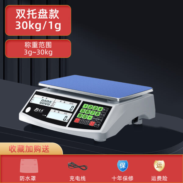 Cân đếm điện tử công nghiệp tải trọng đến 6 kg, cân thực phẩm và vật tư