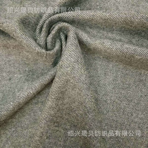 Vải flannel dệt chéo pha 25% len khổ 150 cm