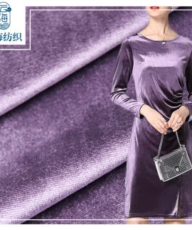 Vải nhung co giãn kiểu Hàn R18098 khổ 160 cm