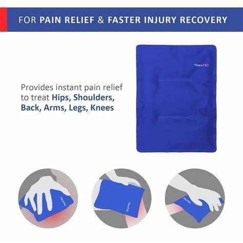 Túi gel chườm nóng lạnh màu xanh