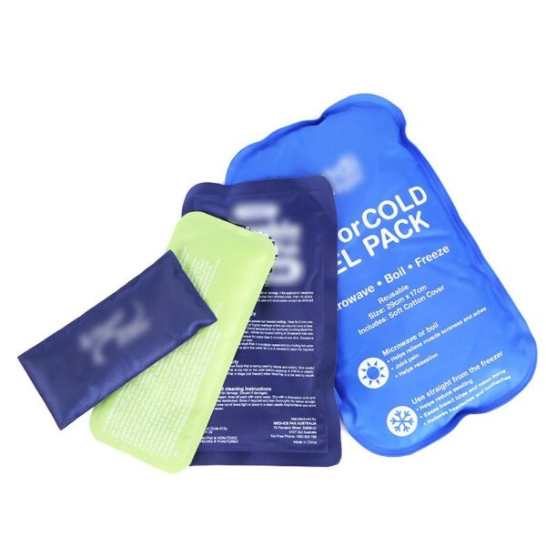 Túi gel chườm nóng lạnh màu xanh