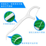 Tăm chỉ nha khoa Chidian hộp vuông 50 chiếc