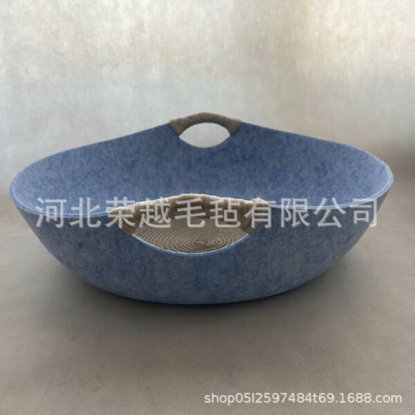 Ổ Nỉ Hình Chảo Cho Mèo