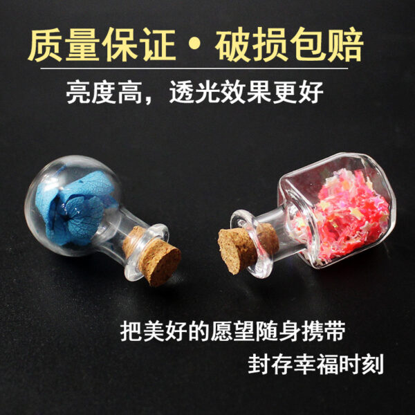 Chai Thủy Tinh Mini Nút Bần Nhiều Hình