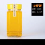 Chai Thủy Tinh Bát Giác Đựng Mật Ong