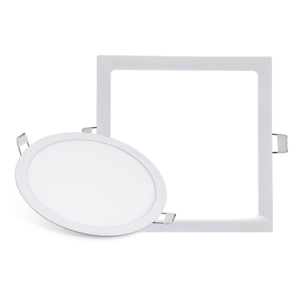 Đèn panel LED âm trần tròn và vuông 3–24 W