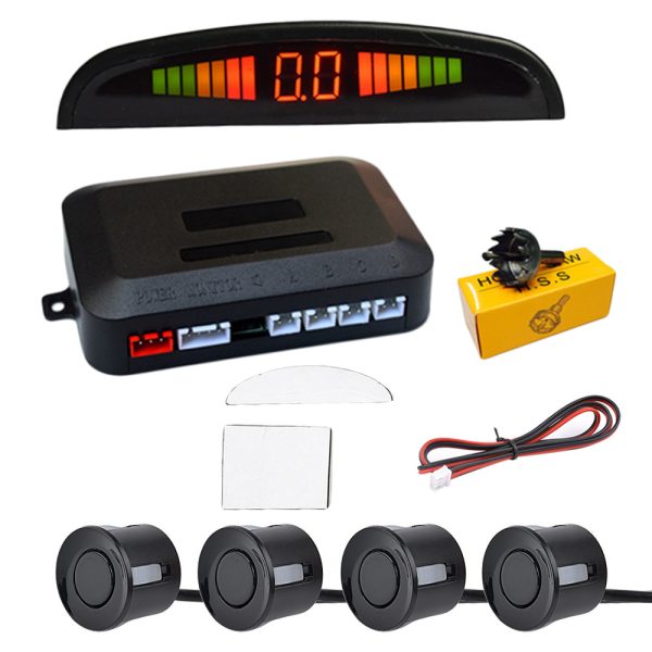 Bộ cảm biến lùi LED 4 mắt có còi báo