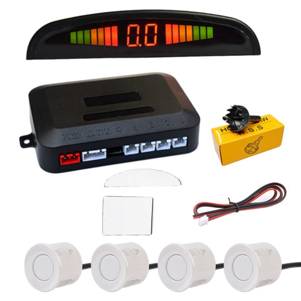 Bộ cảm biến lùi LED 4 mắt có còi báo