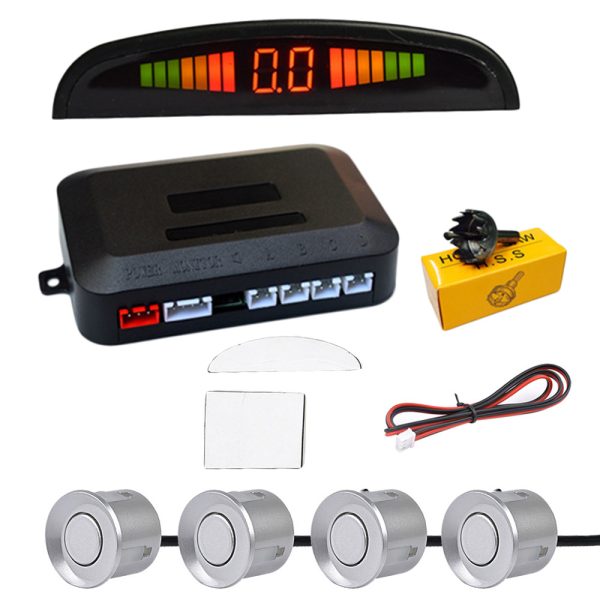 Bộ cảm biến lùi LED 4 mắt có còi báo