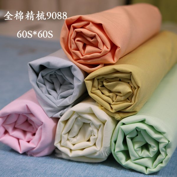 Vải voile cotton chải kỹ 60s nhiều màu
