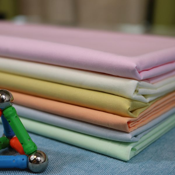 Vải voile cotton chải kỹ 60s nhiều màu
