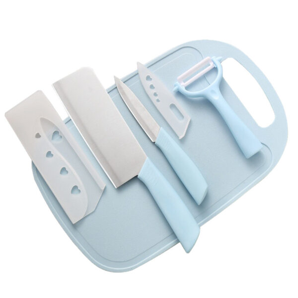 Bộ dao, thớt, kéo và giá đỡ 3–7 món