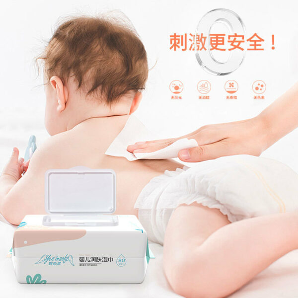 Khăn ướt trẻ em 80 tờ gói lớn