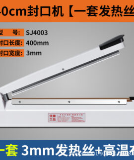 Máy hàn miệng túi và cắt màng thủ công 20–40 cm