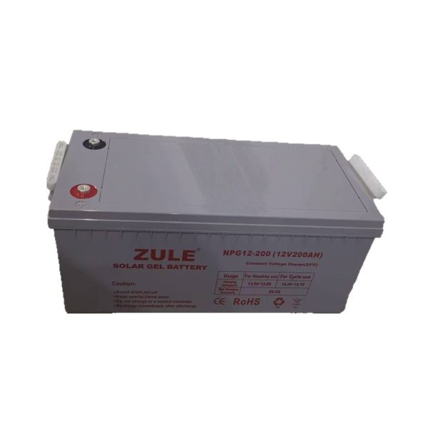 Ắc quy GEL AGM ZULE 12V 200Ah cho điện mặt trời
