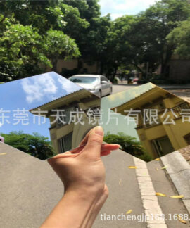 Miếng gương acrylic lục giác trang trí tường