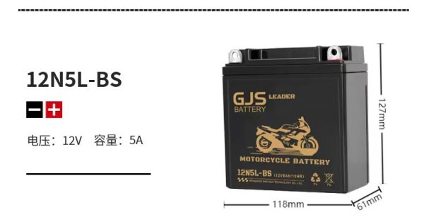 Ắc quy xe máy GJS 12N9AH-BS