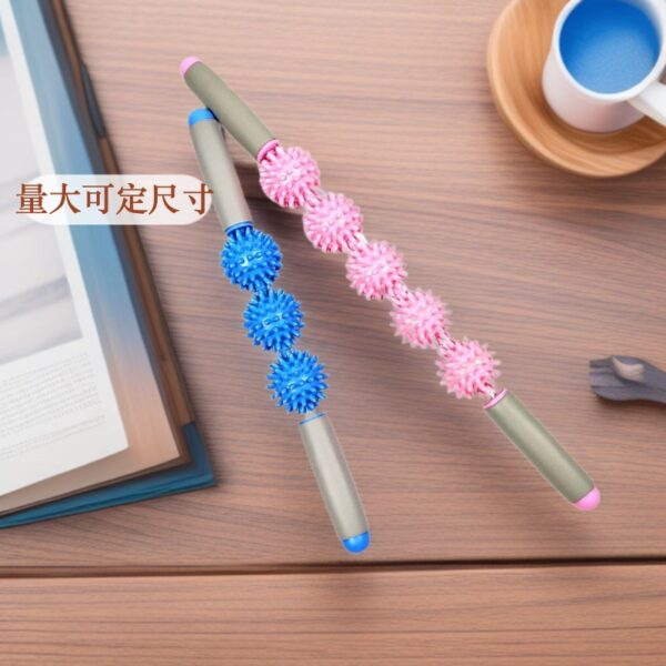 Thanh massage bóng gai PVC 3 hoặc 5 bóng