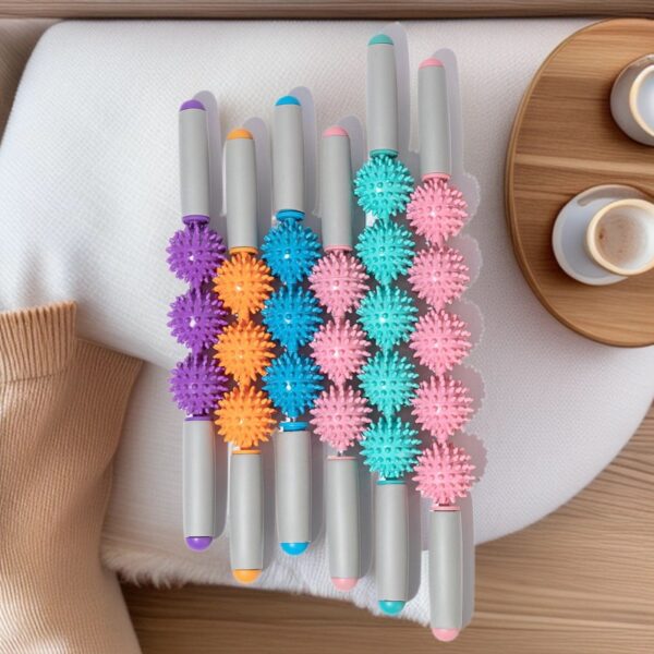 Thanh massage bóng gai PVC 3 hoặc 5 bóng