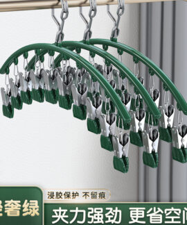 Giàn phơi inox nhiều kẹp cho ký túc xá