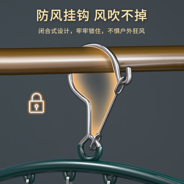 Giàn phơi inox nhiều kẹp cho ký túc xá