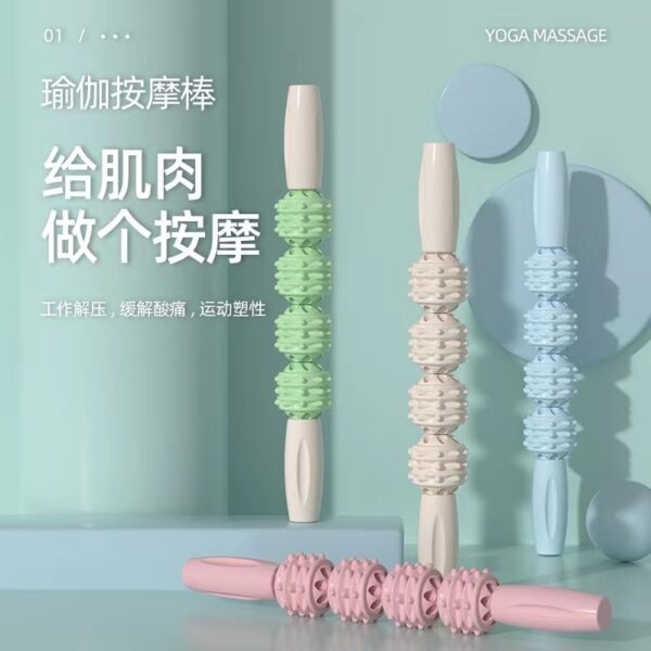 Thanh massage PP 3 hoặc 4 bánh lăn, tùy chọn dây số 8
