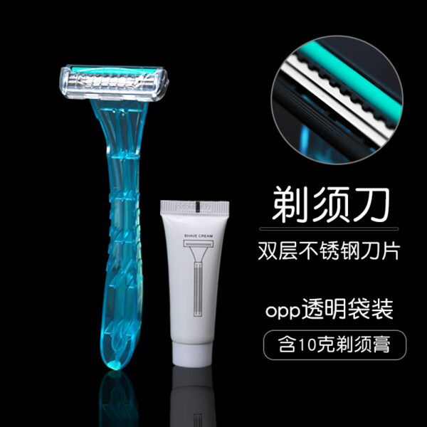 Bộ dao cạo râu tiện mang theo cho khách sạn