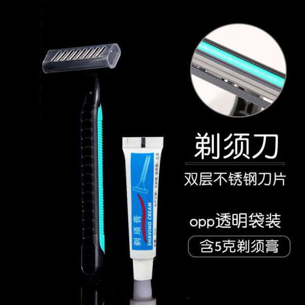 Bộ dao cạo râu tiện mang theo cho khách sạn