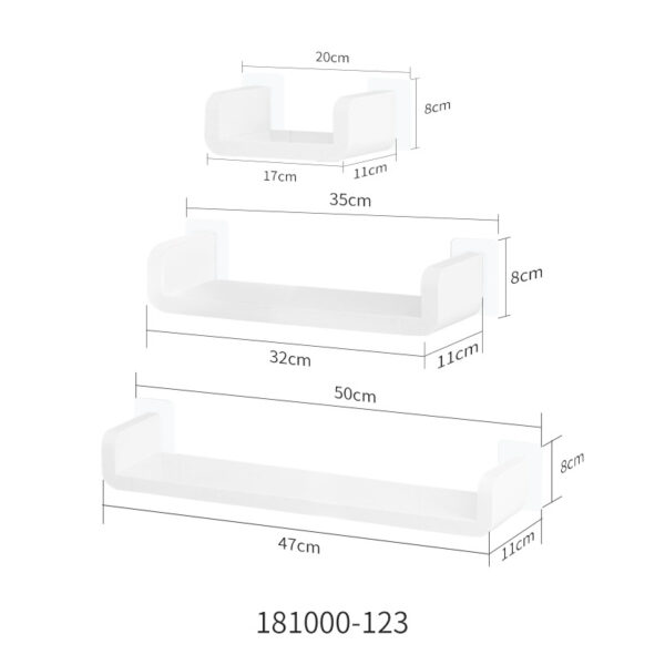 Kệ Nhựa Phòng Tắm Chống Ẩm Dòng 181