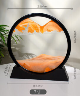 Tranh cát chảy 3D để bàn 7–12 inch