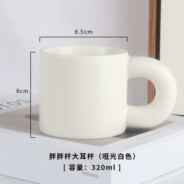 Cốc sứ trắng nhiều mẫu dùng in logo theo yêu cầu