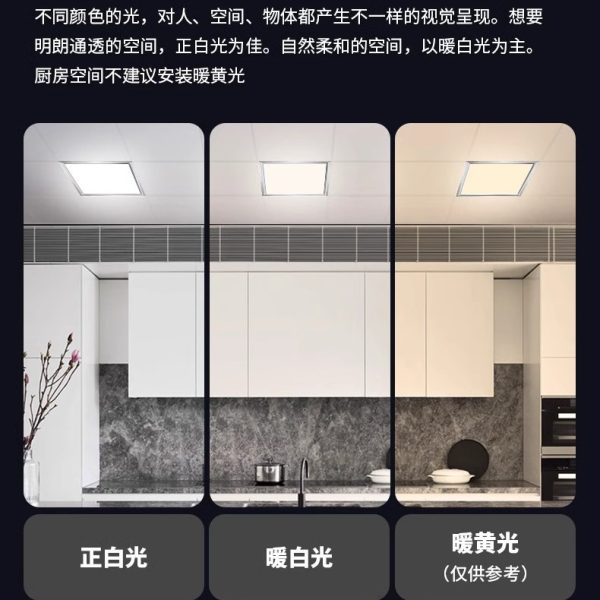 Đèn LED panel NVC cho bếp và phòng tắm