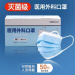 Khẩu trang phẫu thuật 3 lớp đóng gói riêng