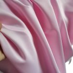 Vải polyester satin mờ không co giãn