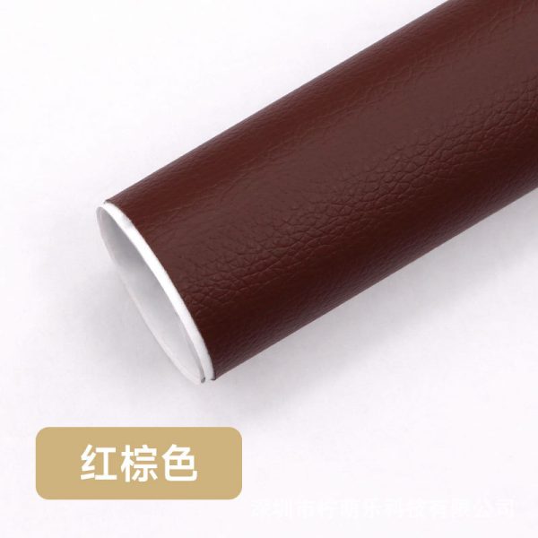Miếng da nhân tạo vân quả vải tự dính, dày 0,5 mm