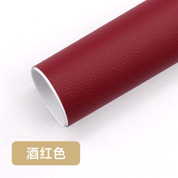 Miếng da nhân tạo vân quả vải tự dính, dày 0,5 mm