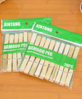 Kẹp phơi quần áo bằng tre