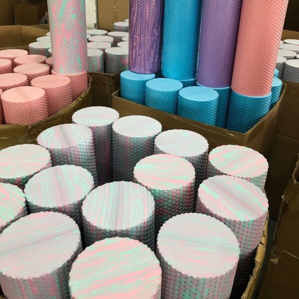 Foam roller EVA đặc Hồng Tấu