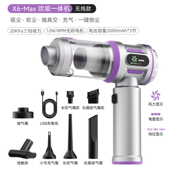 Máy hút bụi ô tô không dây đa chức năng